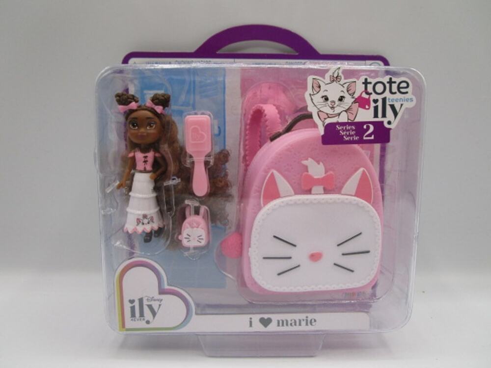 Disney ILY 4Ever Tote Teenies I Love Marie Series 2 Mini Figure & Purse Jakks
